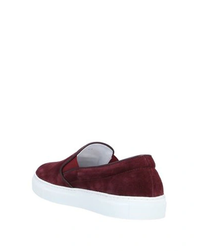 Shop Pantofola D'oro Sneakers In Maroon