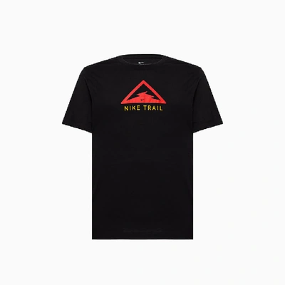 Shop Nike Dri-fit Trail T-shirt Ct3857-010