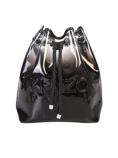 Shop Kenzo Bucket Bag In Black