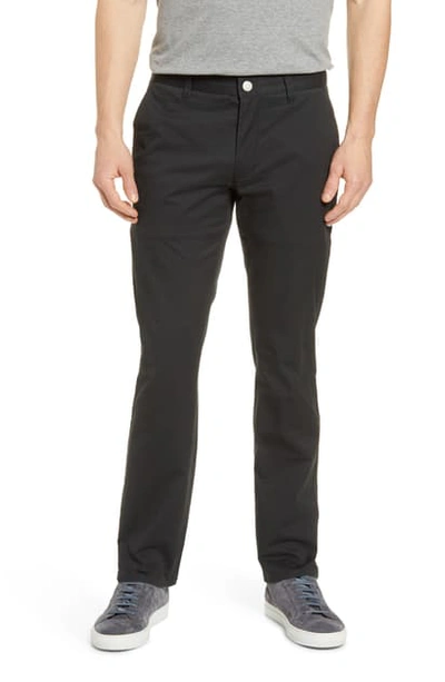 Shop Bonobos Tailored Fit Stretch Washed Cotton Chinos In Jet Black