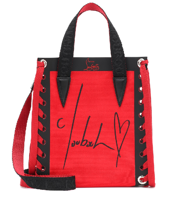 christian louboutin tote handbags