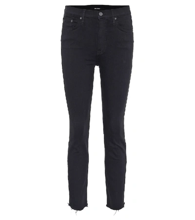 Shop Grlfrnd Reed High-rise Skinny Jeans In Black