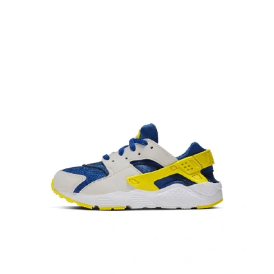 Shop Nike Huarache Little Kids' Shoe In Blue