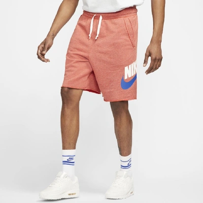 Shop Nike Sportswear Men's Shorts In Orange
