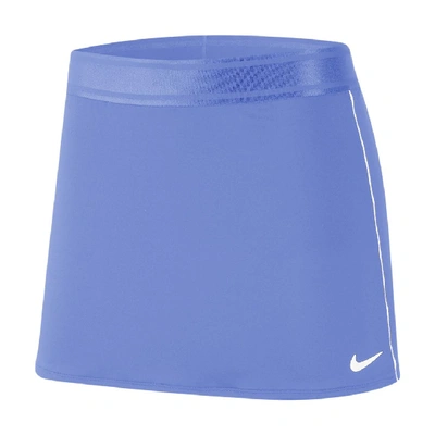 Shop Nike Court Dri-fit Women's Tennis Skirt In Blue