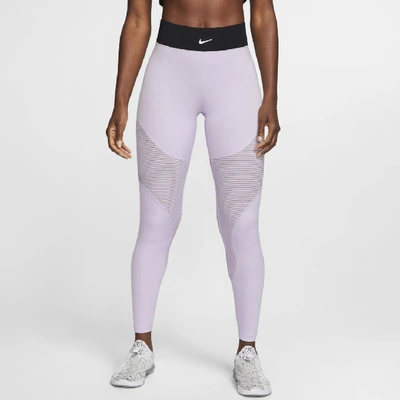 Shop Nike Pro Aeroadapt Womens Tights In Purple