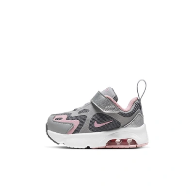 Shop Nike Air Max 200 Infant/toddler Shoe (smoke Grey) - Clearance Sale In Smoke Grey,light Smoke Grey,metallic Silver,pink