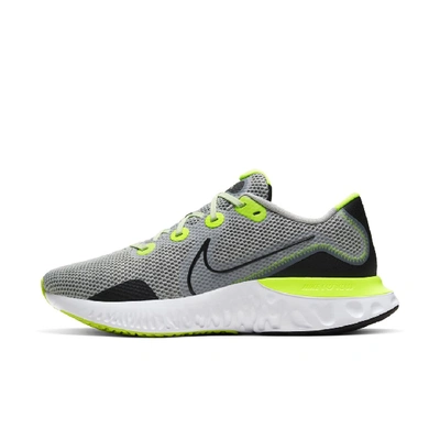 Shop Nike Renew Run Men's Running Shoe (extra Wide) (grey Fog) - Clearance Sale In Grey Fog,white,volt,black