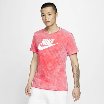 Shop Nike Sportswear Men's T-shirt In Red