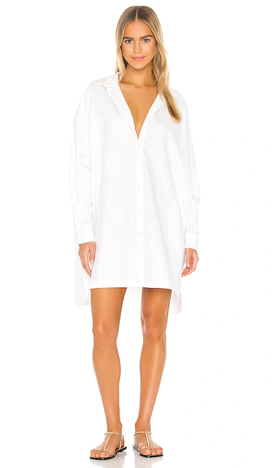 Shop Anine Bing Aubrey Dress In White