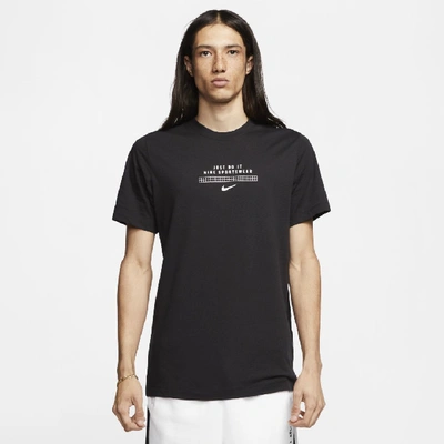 Shop Nike Sportswear Men's T-shirt In Black