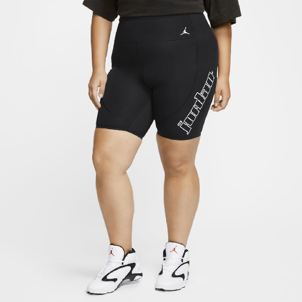 plus size women's bike shorts