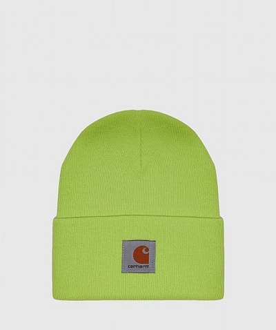 Shop Carhartt Watch Hat In Lime