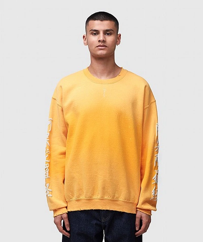 Shop Sasquatchfabrix Herahera Sweatshirt In Yellow