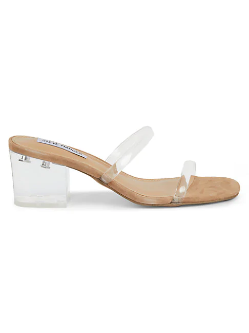 clear sandals steve madden
