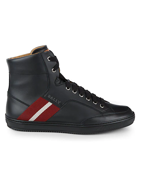 bally high top shoes