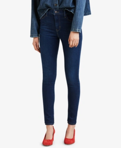 Shop Levi's Women's 720 High-rise Super-skinny Jeans In Long Length In Indigo Daze