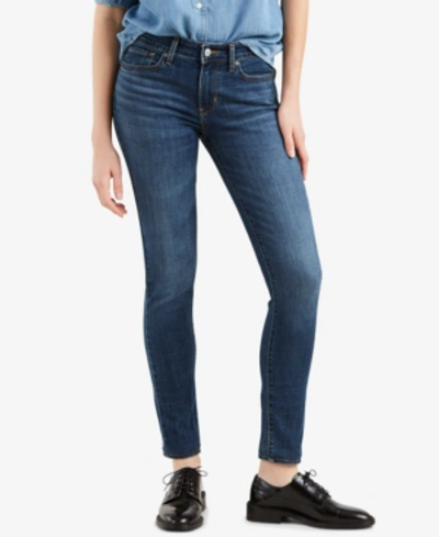 Shop Levi's Women's 711 Skinny Jeans In Astro Indigo