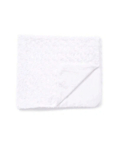 Shop 3stories Curly Plush Baby Blanket In White