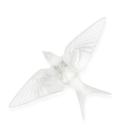 Shop Lalique Crystal Hirondelles Swallow Wall Sculpture