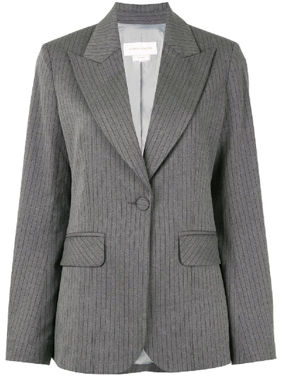 Shop Karen Walker Crystalline Jacket In Grey