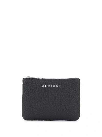 Shop Orciani Logo Plaque Mini Purse In Black