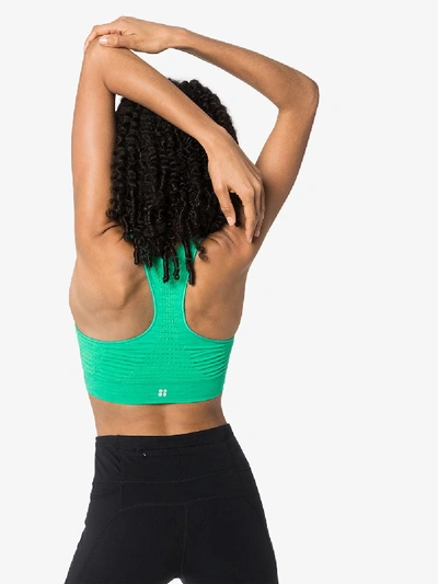 Shop Sweaty Betty Stamina Sports Bra In Green