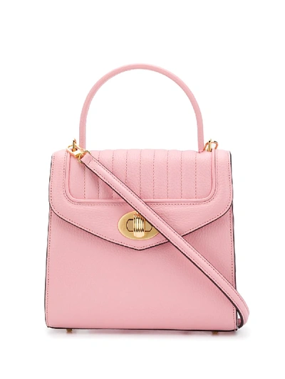 Shop Delage Mini Freda Handbag In Pink