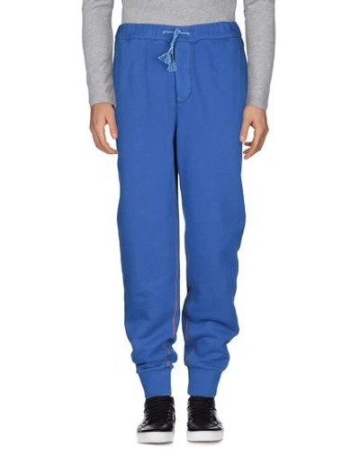 Shop Marni Casual Pants In Bright Blue