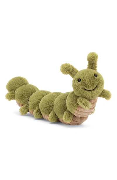 Shop Jellycat Christopher Caterpillar Plush Toy In Green