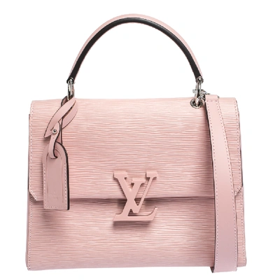 Louis Vuitton Grenelle Pink Leather Handbag (Pre-Owned)