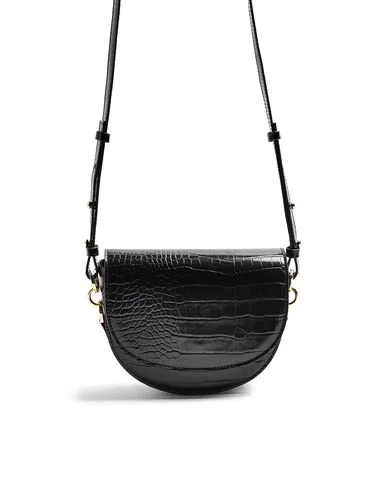 topshop black cross body bag