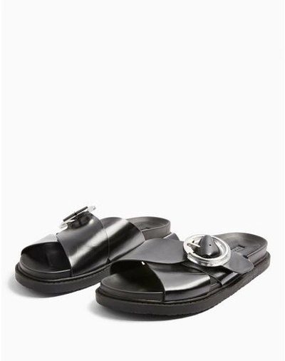 Shop Topshop Sandals In Black