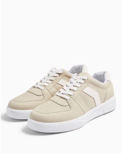 Shop Topshop Sneakers In Dove Grey