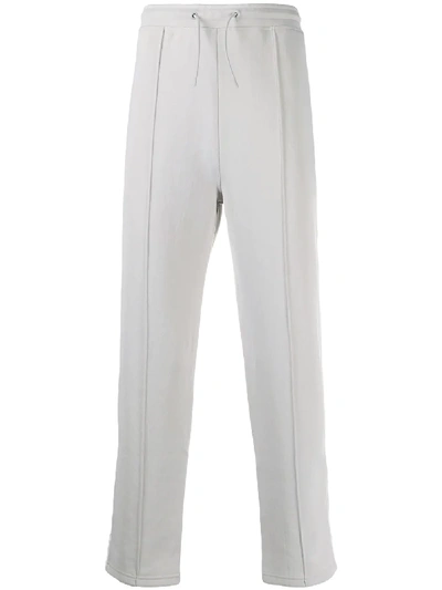 Shop Kenzo Straight-leg Track Pants In Grey