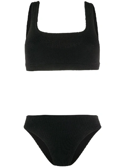 Shop Reina Olga Bikini Set In Black