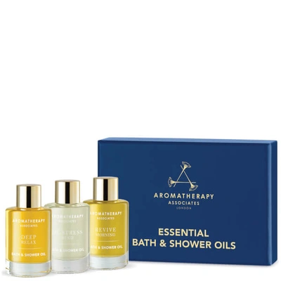 Shop Aromatherapy Associates Essential Bath And Shower Oils 3x .31oz