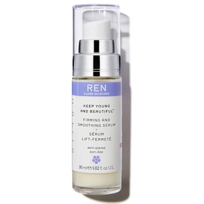 Shop Ren Clean Skincare Keep Young And Beautiful Firming And Smoothing Serum 30ml