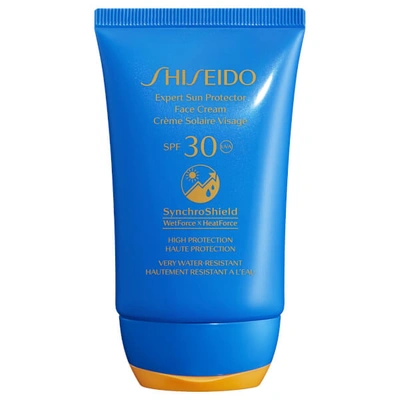 Shop Shiseido Expert Sun Protector Spf30 Face Cream 50ml
