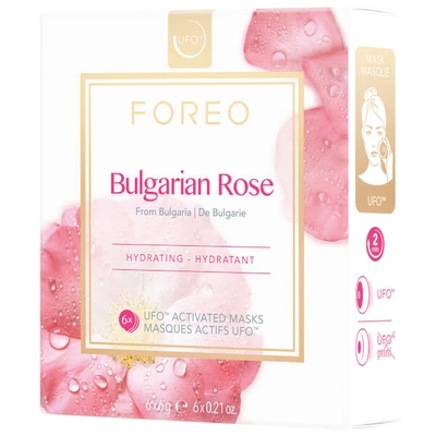 FOREO FOREO BULGARIAN ROSE UFO MOISTURE-BOOSTING FACE MASK (6 PACK) F9281