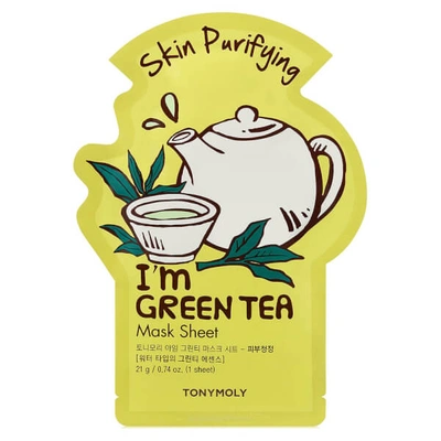 TONYMOLY I'M GREEN TEA SHEET MASK 21ML