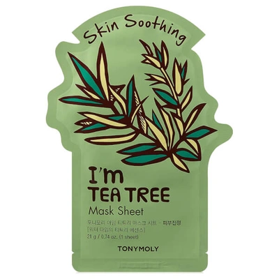 Shop Tonymoly I'm Real Sheet Mask - Tea Tree