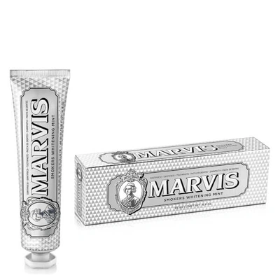 Shop Marvis Whitening Mint Toothpaste For Smokers 85ml