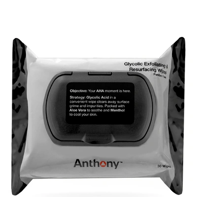 Shop Anthony Glycolic Exfoliating And Resurfacing Wipes (30 Wipes)