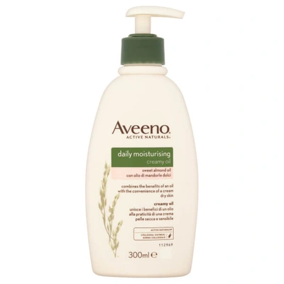 Shop Aveeno Moisturizing Creamy Oil - Sweet Almond 300ml