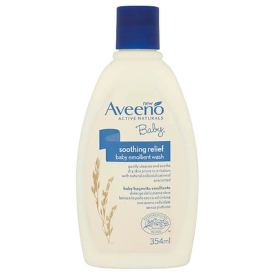 Shop Aveeno Baby Soothing Relief Emollient Wash 354ml