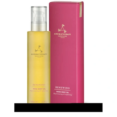 Shop Aromatherapy Associates Renewing Rose Massage And Body Oil