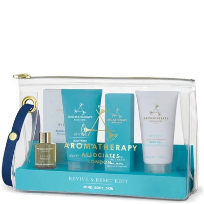 Shop Aromatherapy Associates Revive And Reset Edit (worth $64)