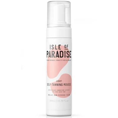 Shop Isle Of Paradise Self-tanning Mousse - Light 200ml