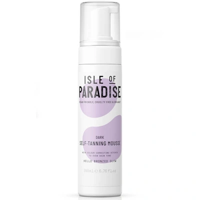 Shop Isle Of Paradise Self-tanning Mousse - Dark 200ml